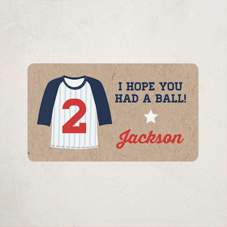 Children's Birthday Party Stickers