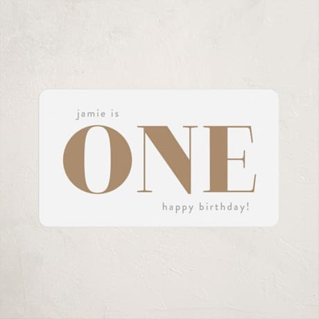 Children's Birthday Party Stickers