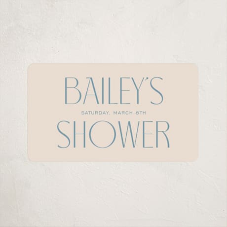 Baby Shower Stickers