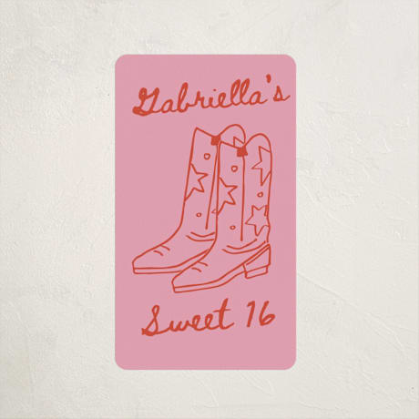 Children's Birthday Party Stickers