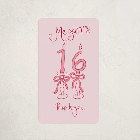 Children's Birthday Party Stickers