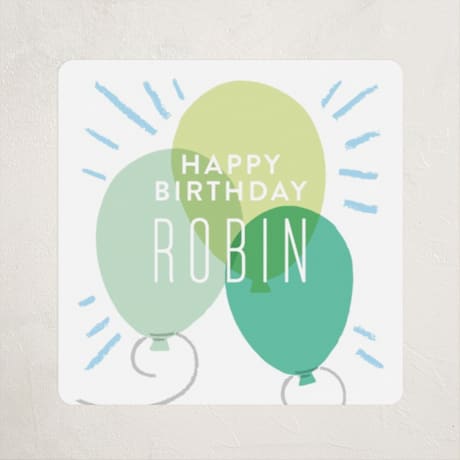 Children's Birthday Party Stickers