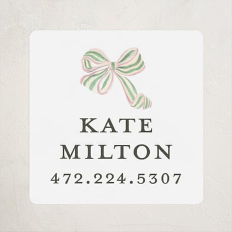 Custom Name Labels