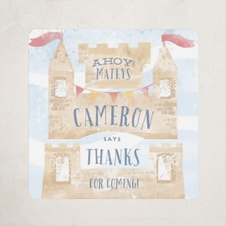 Children's Birthday Party Stickers