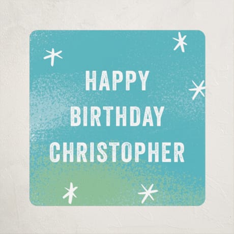 Children's Birthday Party Stickers