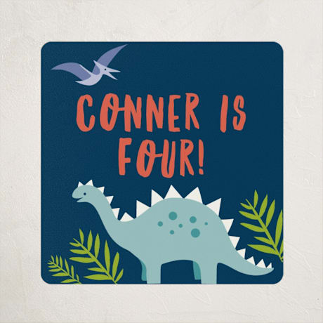 Children's Birthday Party Stickers