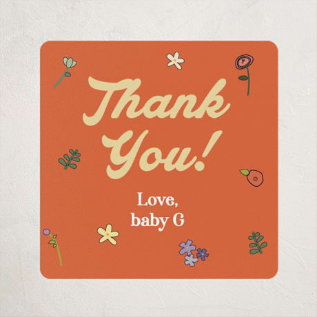 Baby Shower Stickers