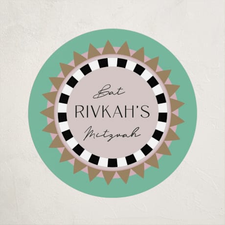 Children's Birthday Party Stickers