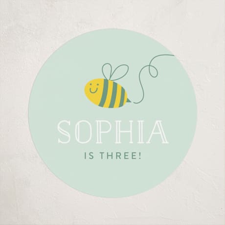 Children's Birthday Party Stickers