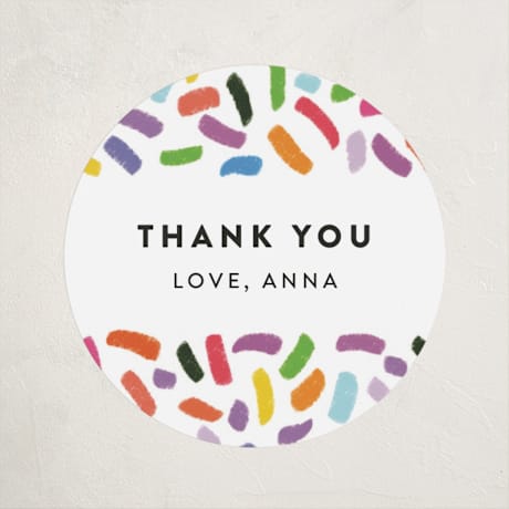 Children's Birthday Party Stickers