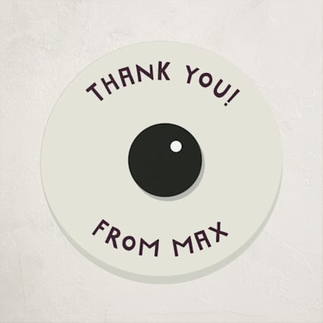 Children's Birthday Party Stickers