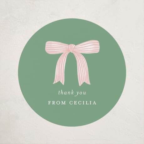 Children's Birthday Party Stickers