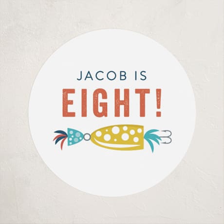 Children's Birthday Party Stickers