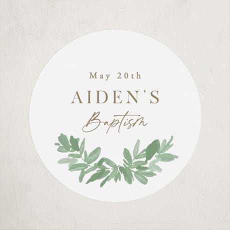 Children's Birthday Party Stickers