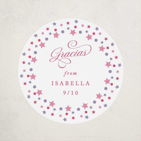 Children's Birthday Party Stickers