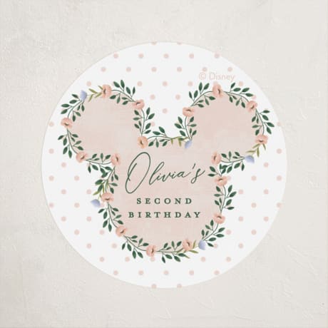 Children's Birthday Party Stickers