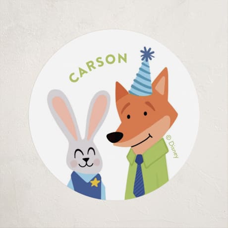 Children's Birthday Party Stickers