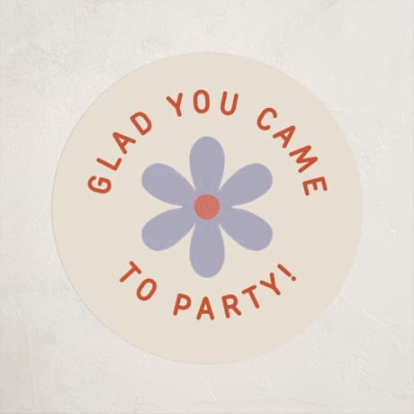 Children's Birthday Party Stickers