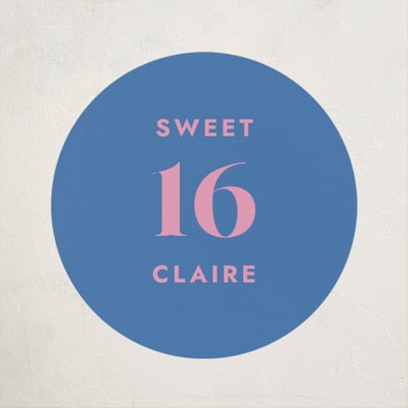 Children's Birthday Party Stickers