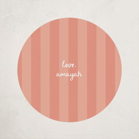 Children's Birthday Party Stickers