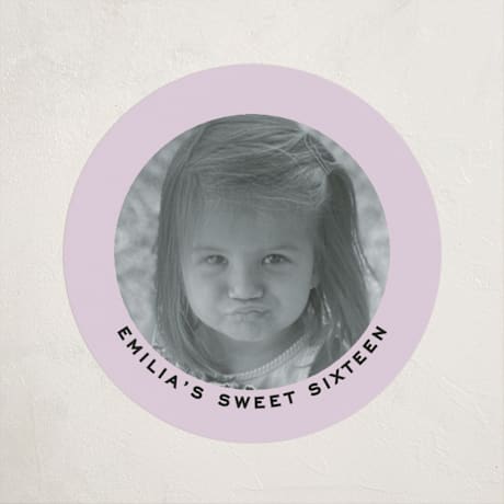 Children's Birthday Party Stickers