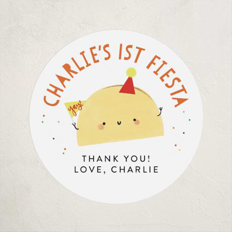 Children's Birthday Party Stickers