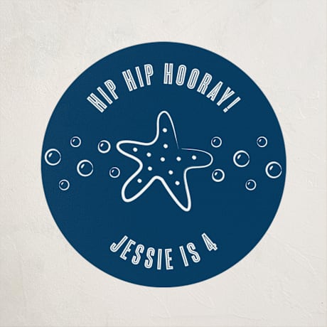 Children's Birthday Party Stickers