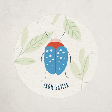 Children's Birthday Party Stickers