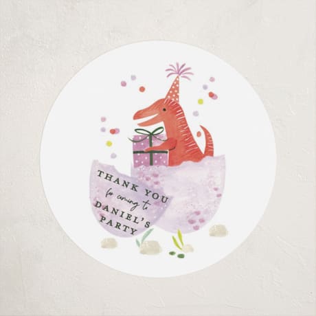 Children's Birthday Party Stickers