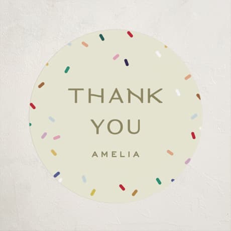 Children's Birthday Party Stickers