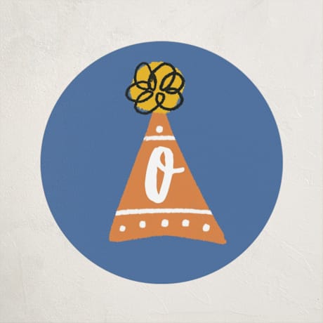 Children's Birthday Party Stickers