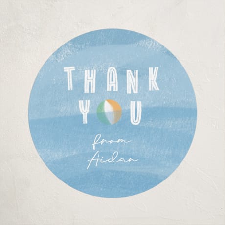 Children's Birthday Party Stickers