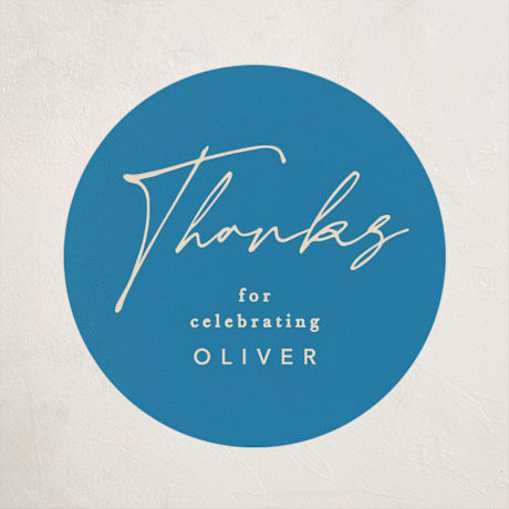 Children's Birthday Party Stickers