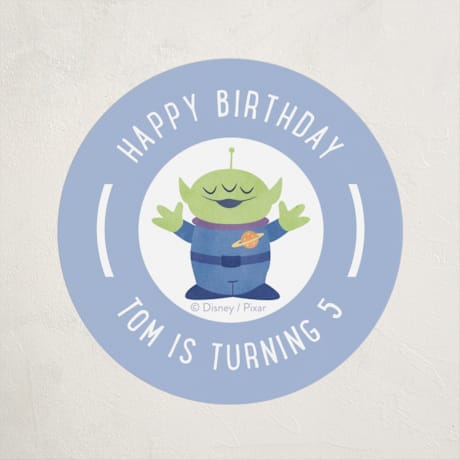 Children's Birthday Party Stickers