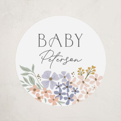 Baby Shower Stickers