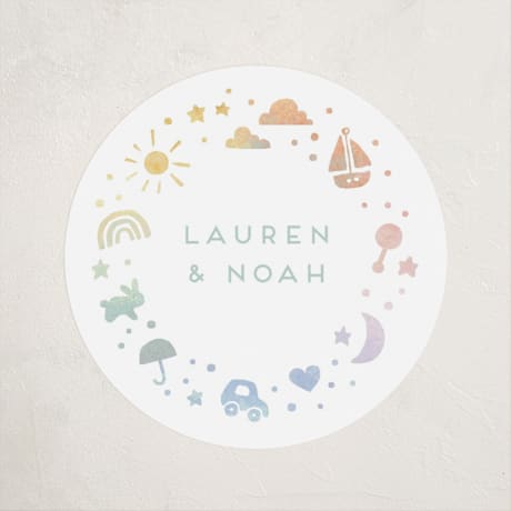 Baby Shower Stickers
