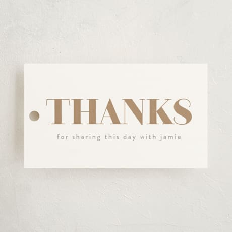 Children's Birthday Party Favor Tags