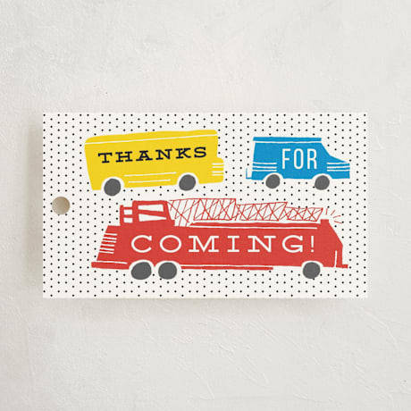 Children's Birthday Party Favor Tags