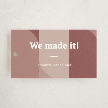 Children's Birthday Party Favor Tags