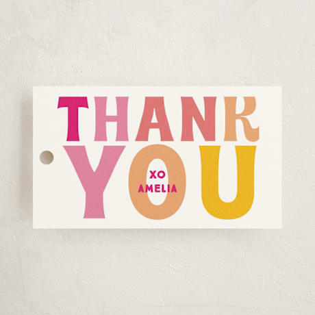 Children's Birthday Party Favor Tags