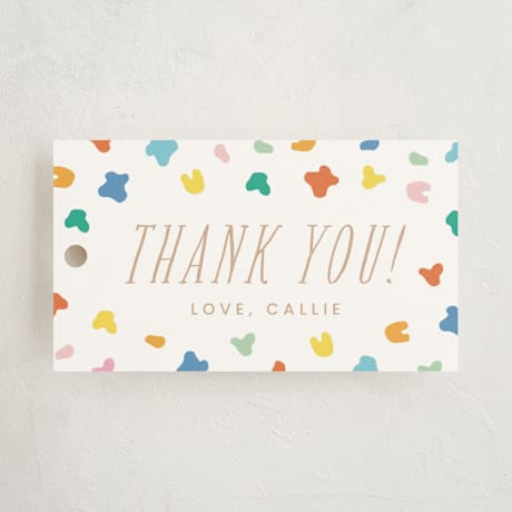 Children's Birthday Party Favor Tags