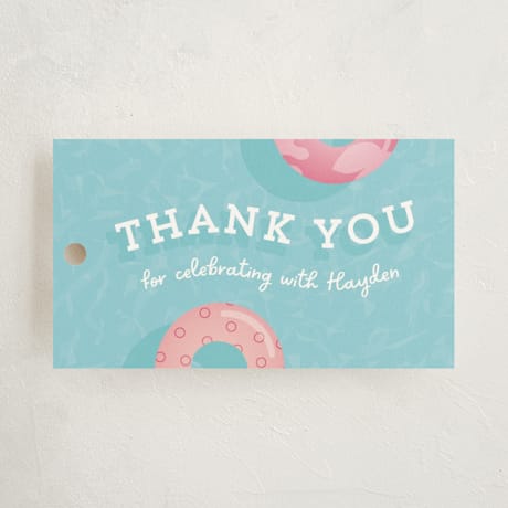 Children's Birthday Party Favor Tags