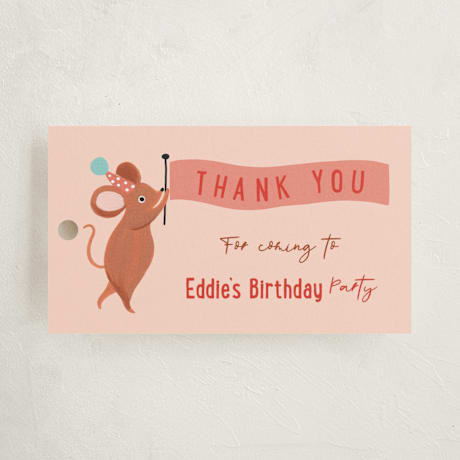 Children's Birthday Party Favor Tags