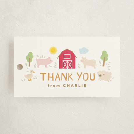 Children's Birthday Party Favor Tags