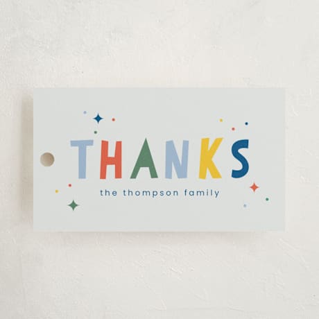 Children's Birthday Party Favor Tags