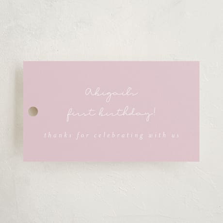 Children's Birthday Party Favor Tags