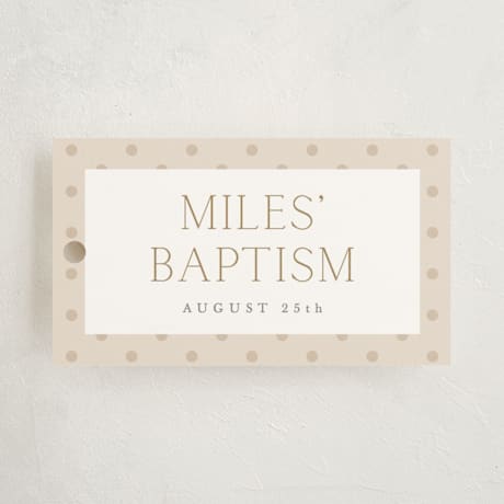 Children's Birthday Party Favor Tags