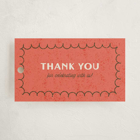 Children's Birthday Party Favor Tags