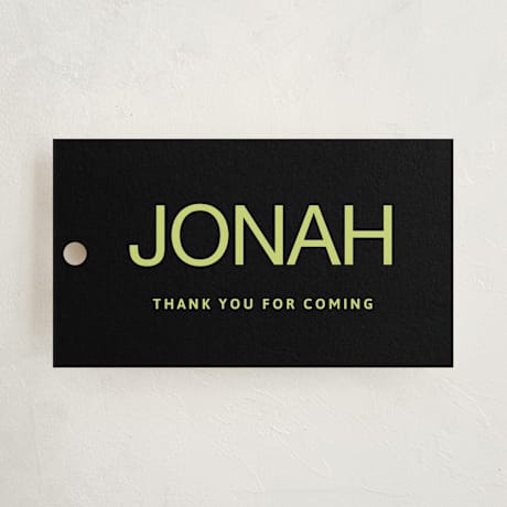 Children's Birthday Party Favor Tags