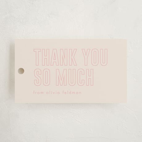 Children's Birthday Party Favor Tags